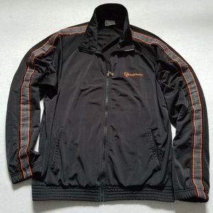 Vintage Sergio Tacchini track jacket black 42 L